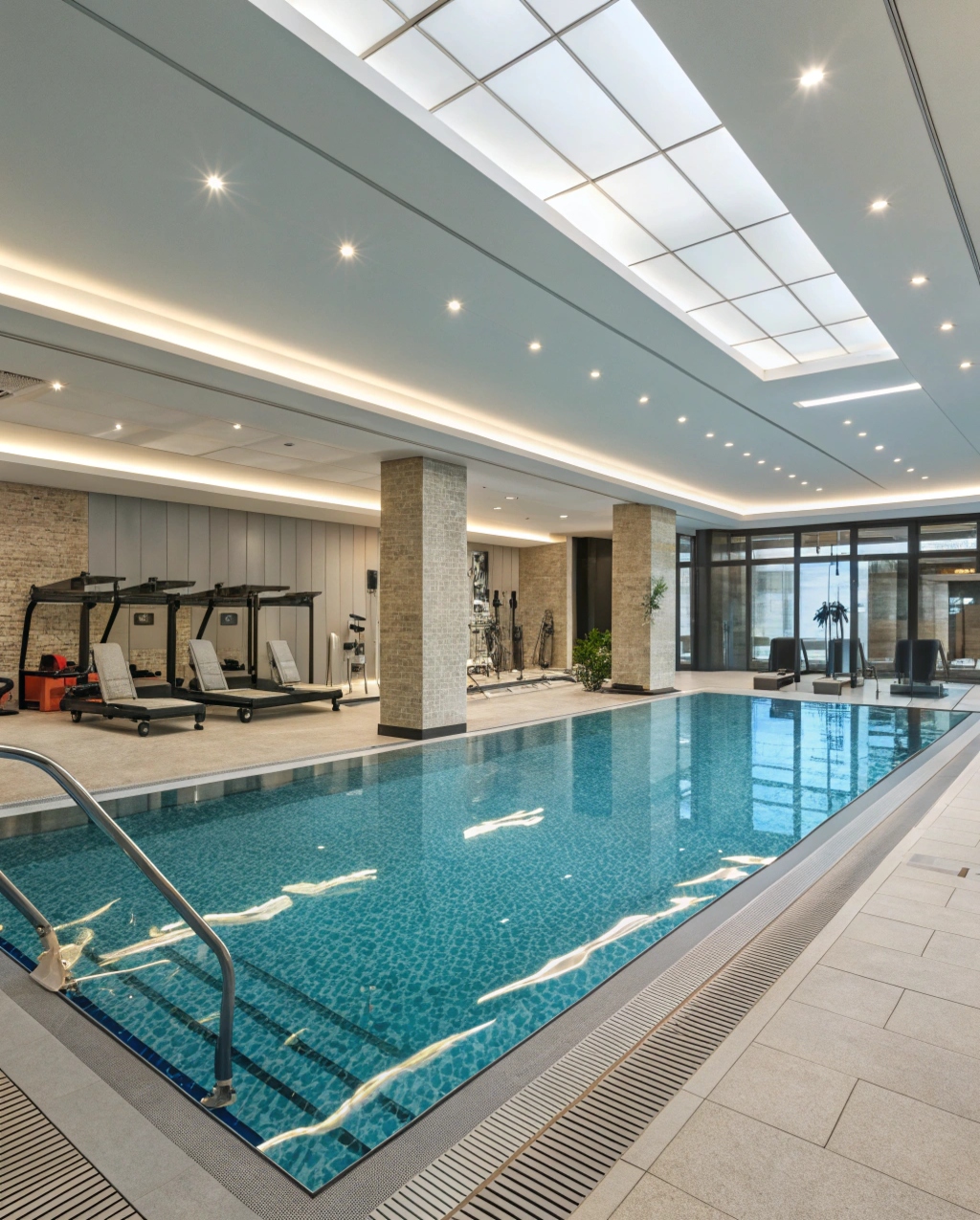 Moderne pool faciliteter